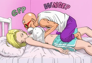 Sira - Android 18 X Roshi - Manga Style - Page 22