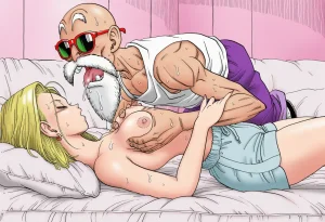 Sira - Android 18 X Roshi - Manga Style - Page 38