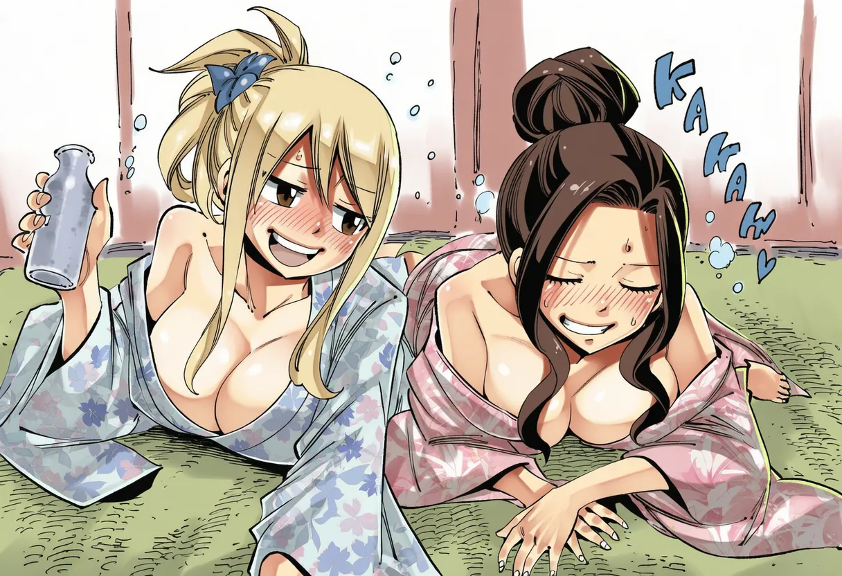 Sira - Lucy X Makarov - Manga style - Image 5