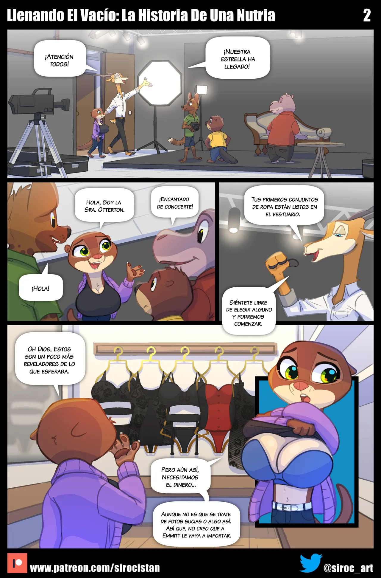 Siroc Filling The Void An Otters Story Zootopia Ongoing Spanish Kamus2001 - Image 2