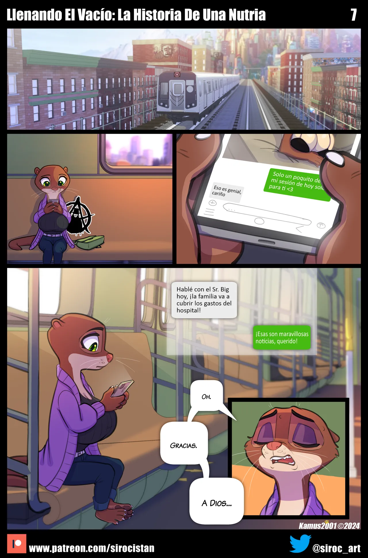 Siroc Filling The Void An Otters Story Zootopia Ongoing Spanish Kamus2001 - Image 7