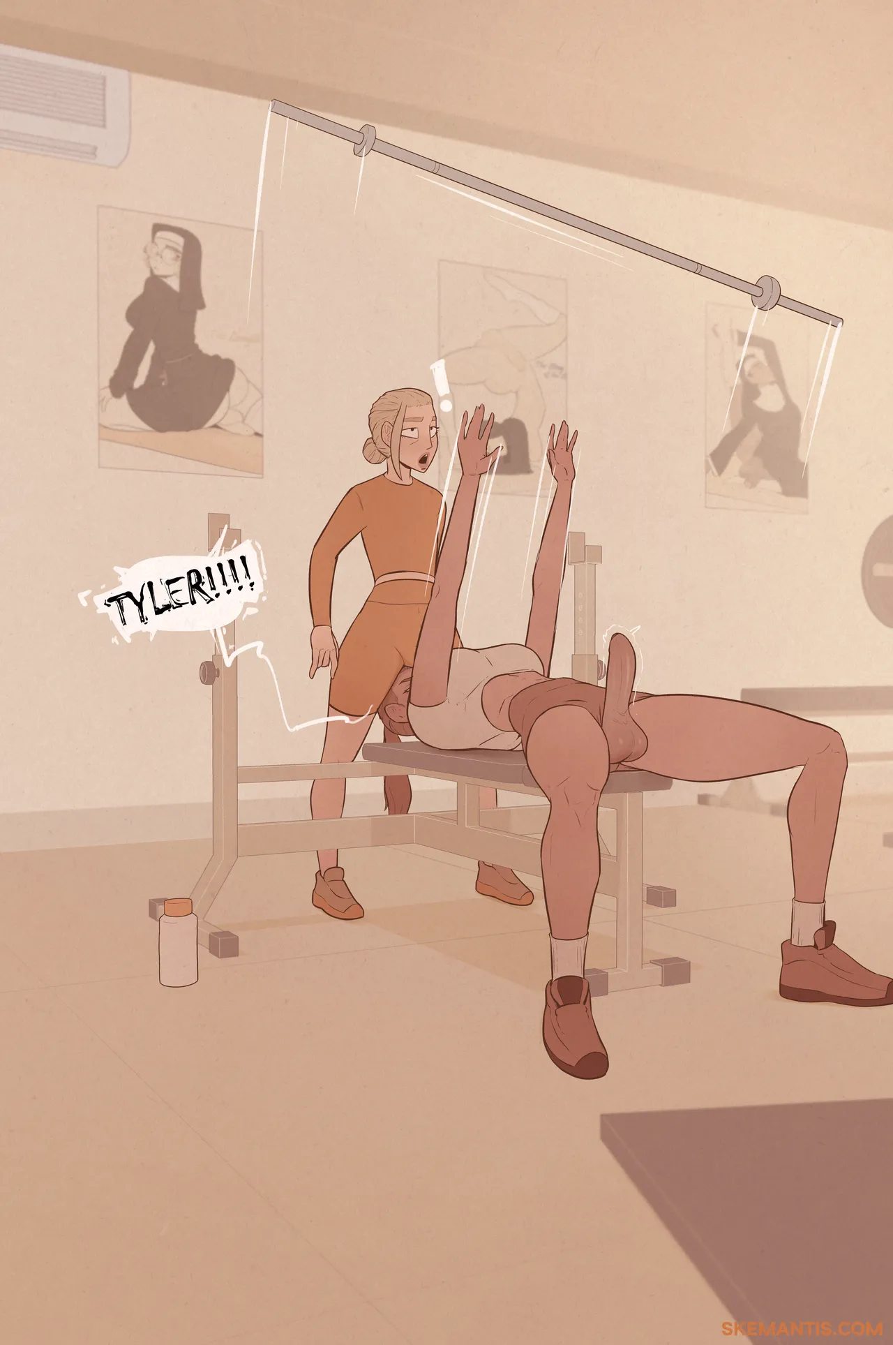 Skemantis Tyler at the Gym - Image 14