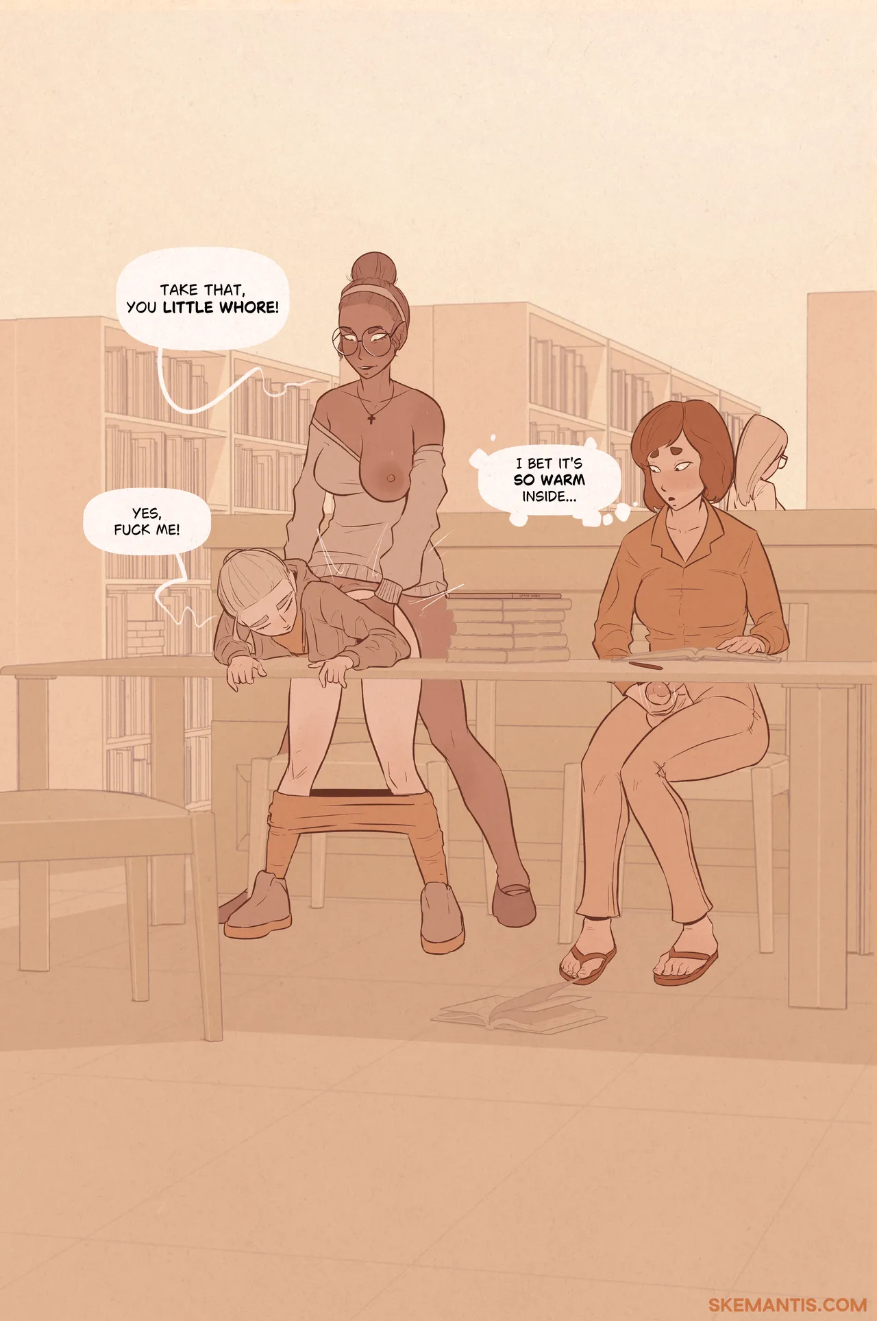 Skemantis Tyler at the library - Image 17