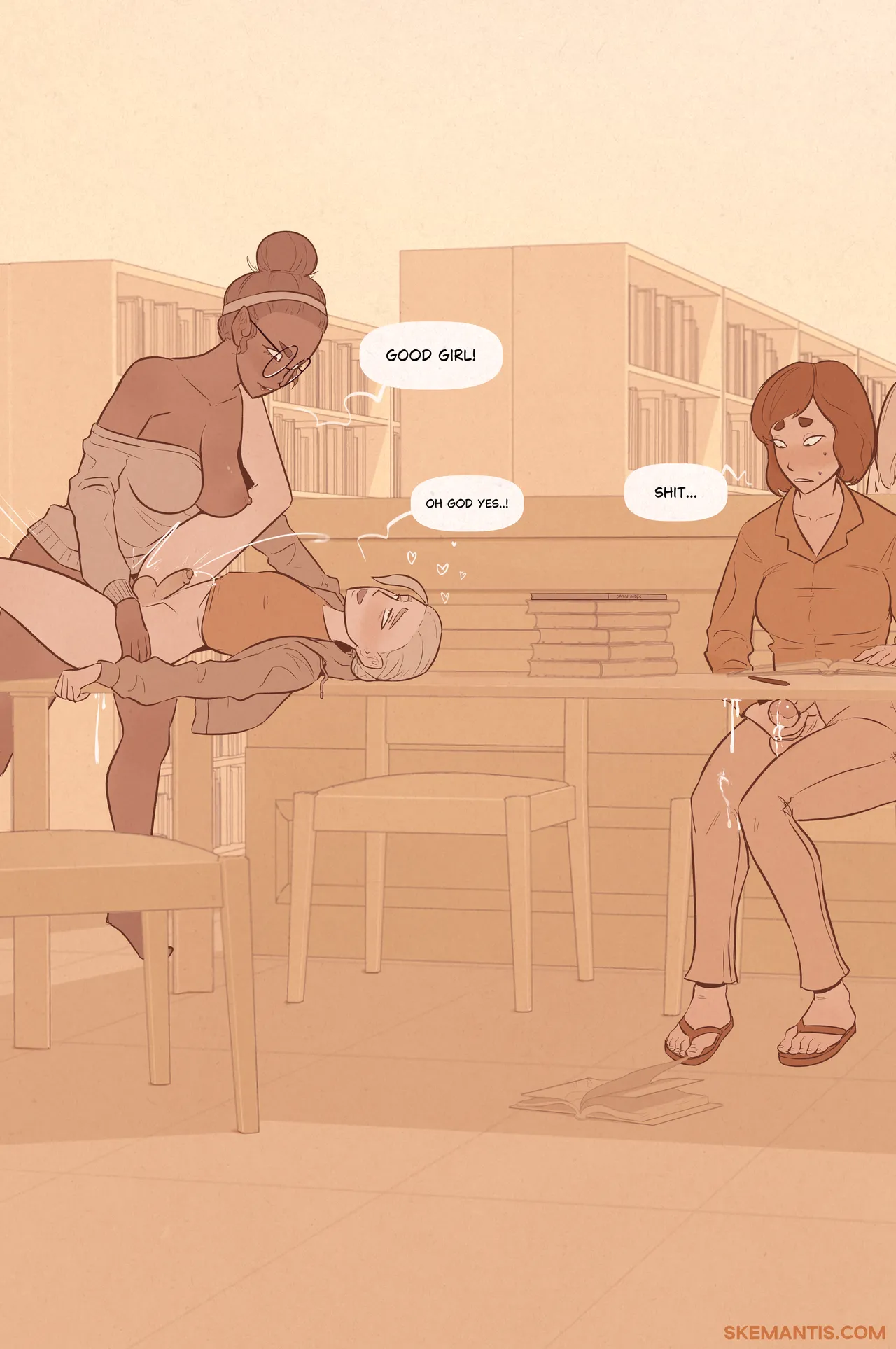 Skemantis Tyler at the library - Image 19