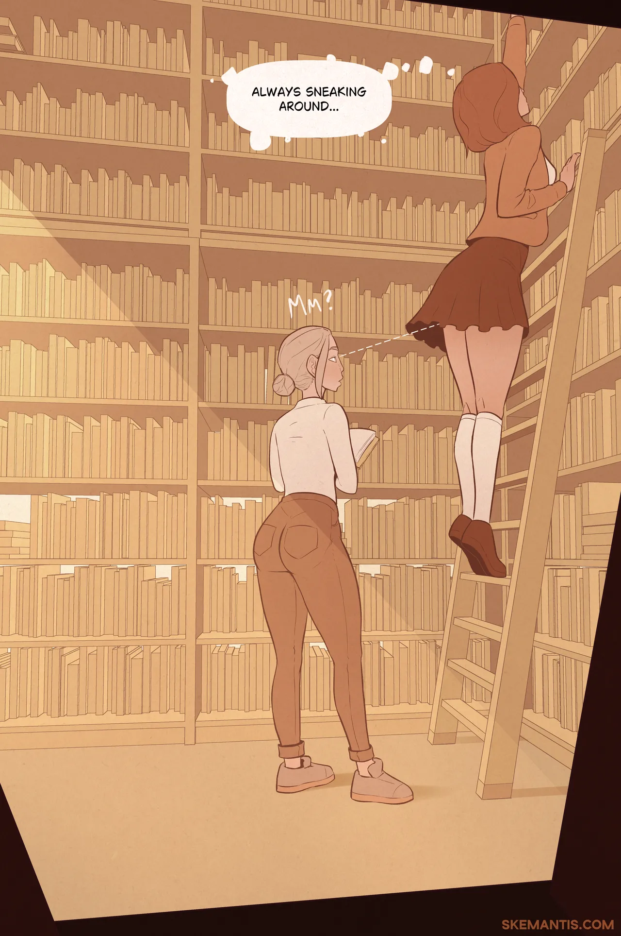 Skemantis Tyler at the library - Image 22