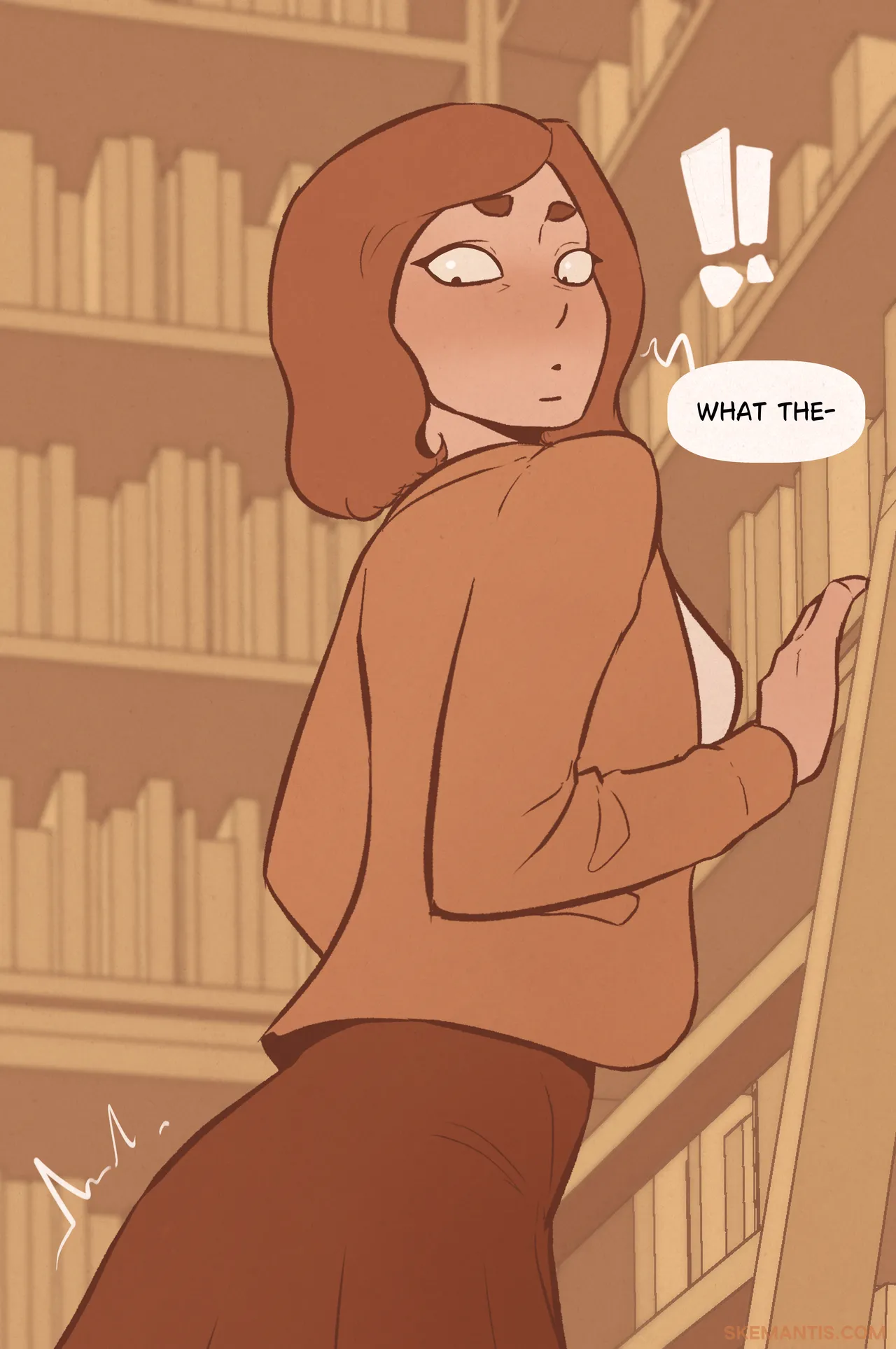 Skemantis Tyler at the library - Image 28