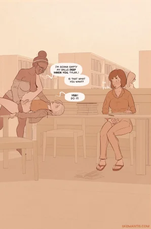 Skemantis Tyler at the library - Page 18
