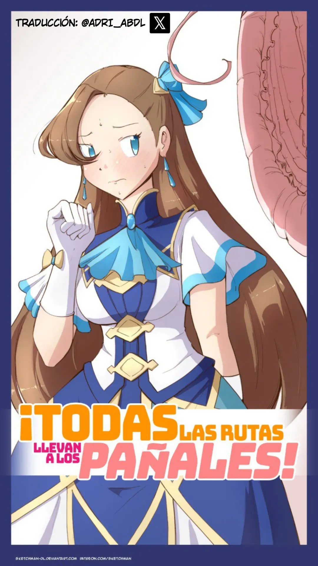 SketchMan-DL Todas las rutas llevan a los pañales SPANISH PUBLICANDO TRANSLATED - Image 1