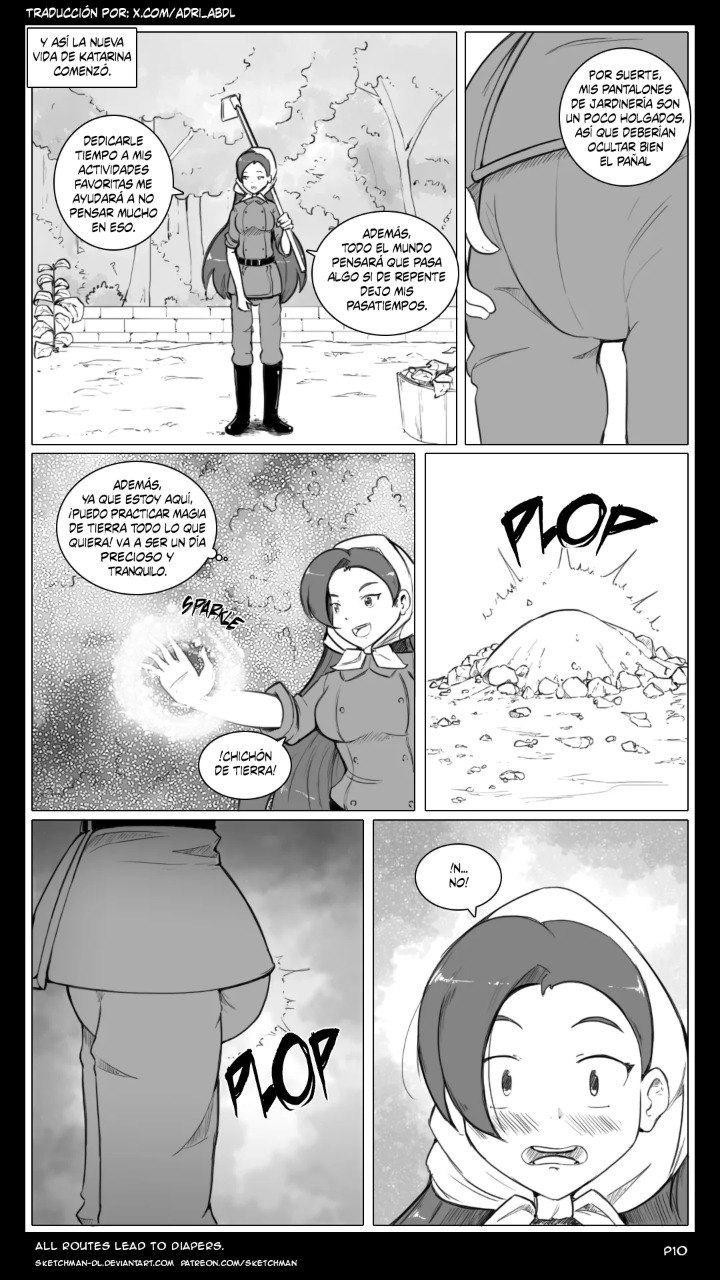 SketchMan-DL Todas las rutas llevan a los pañales SPANISH PUBLICANDO TRANSLATED - Image 11
