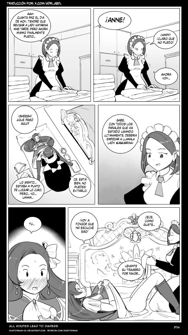 SketchMan-DL Todas las rutas llevan a los pañales SPANISH PUBLICANDO TRANSLATED - Image 15