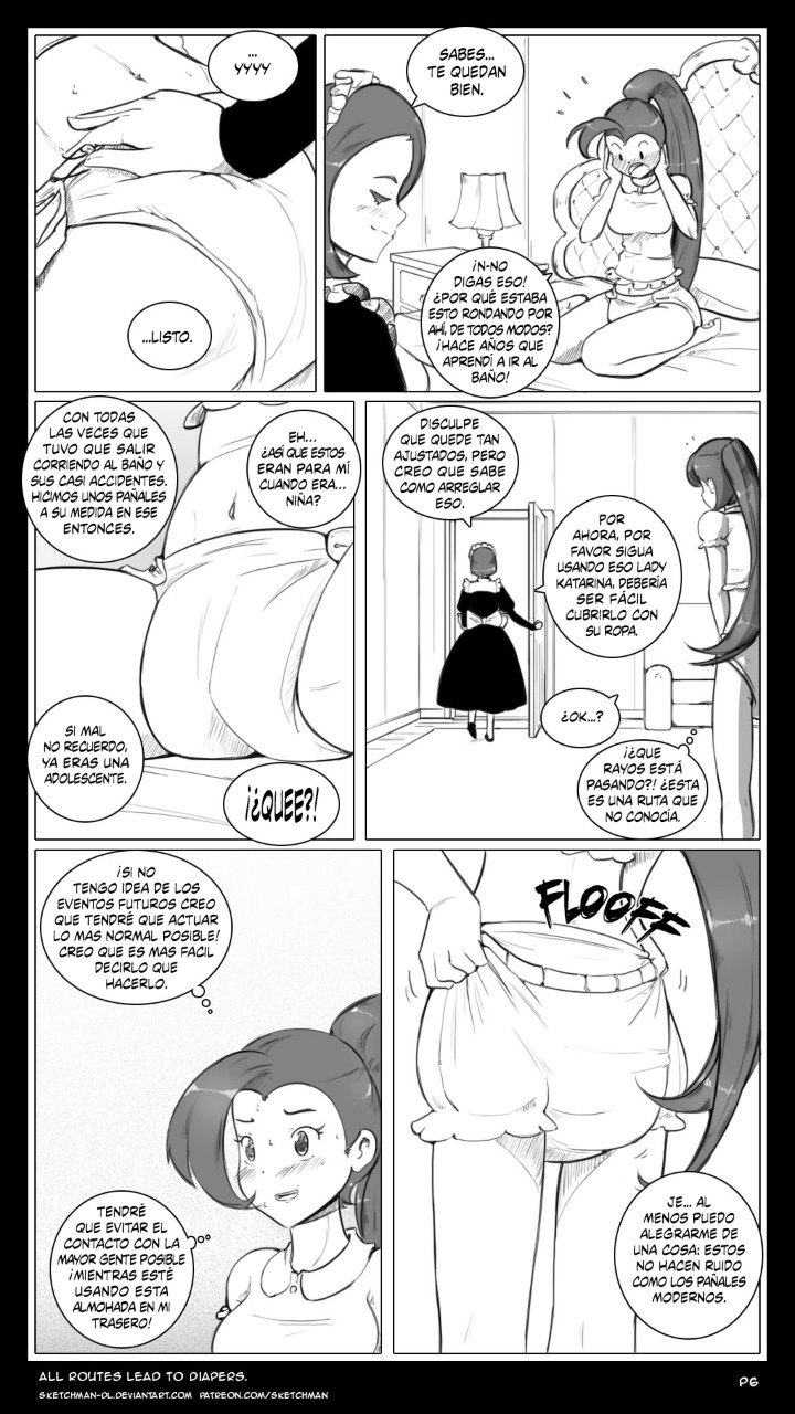 SketchMan-DL Todas las rutas llevan a los pañales SPANISH PUBLICANDO TRANSLATED - Image 7