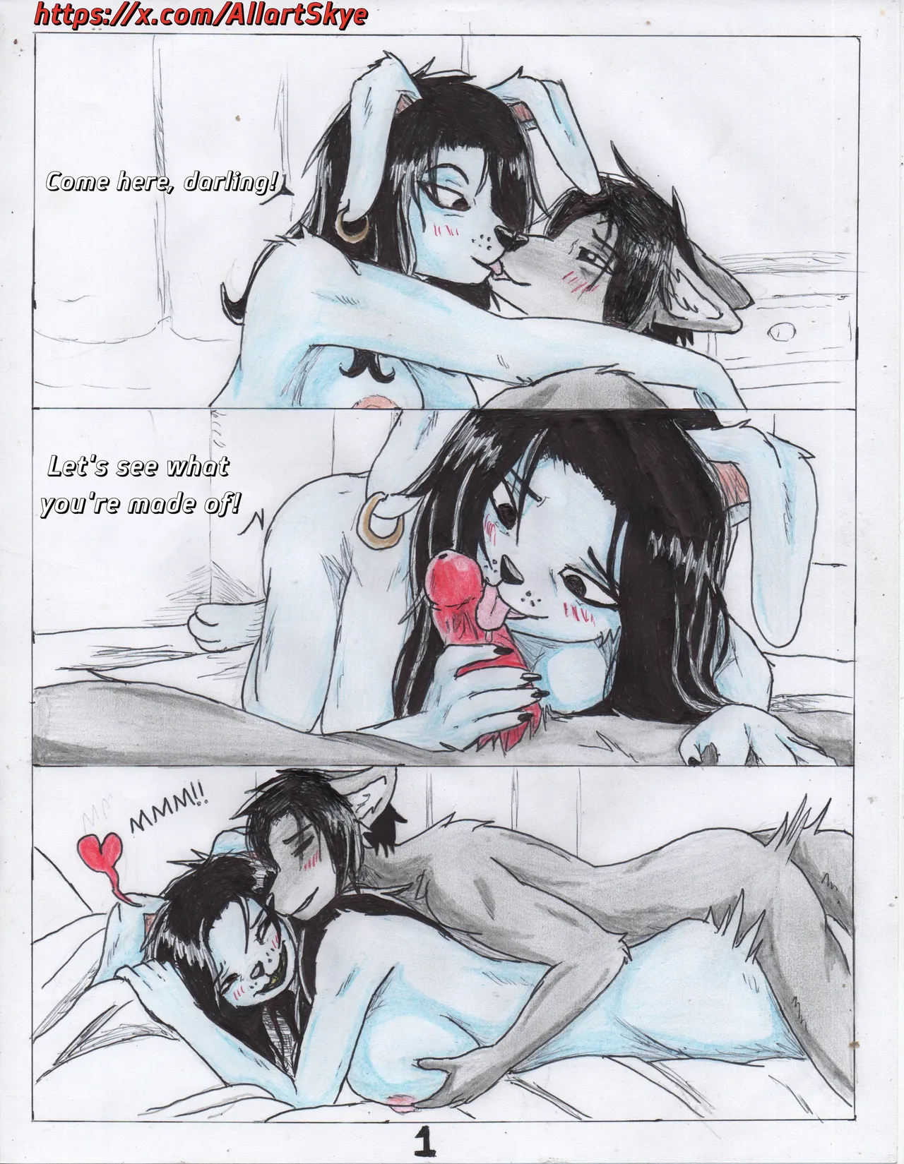 Skyethefurry no canon comics ENG - Image 11
