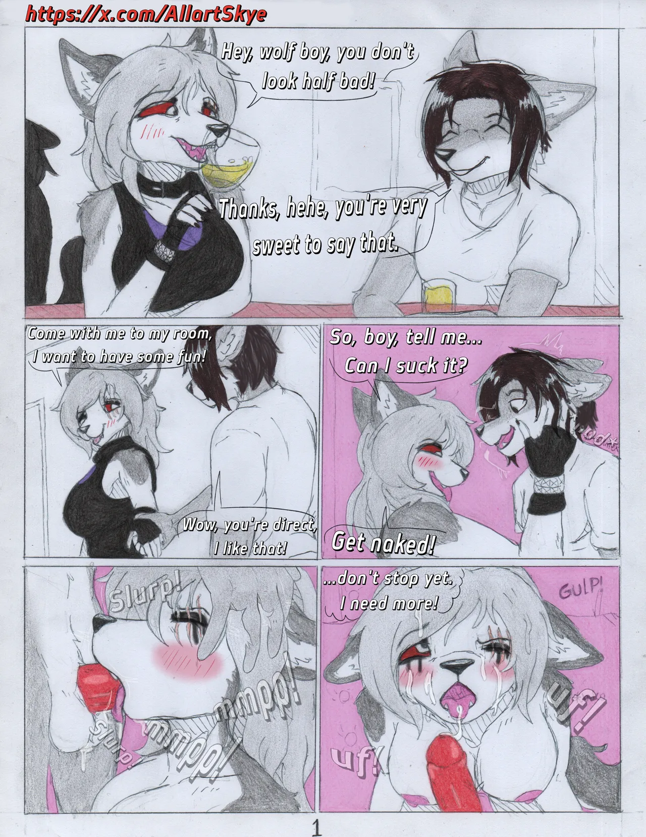 Skyethefurry no canon comics ENG - Image 8