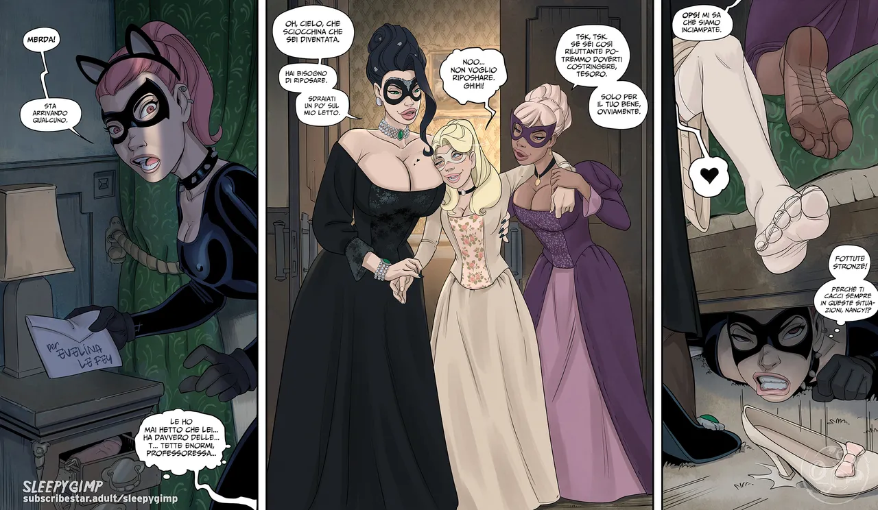 SleepyGimp Nancy Templeton - To Catch a Thief Per catturare una ladra Italian Hentai Fantasy - Image 12