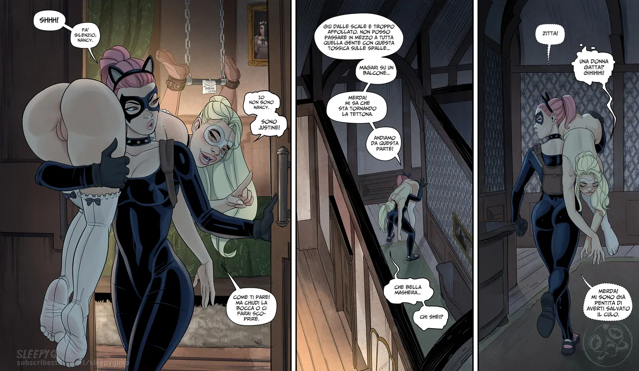 SleepyGimp Nancy Templeton - To Catch a Thief Per catturare una ladra Italian Hentai Fantasy - Image 23