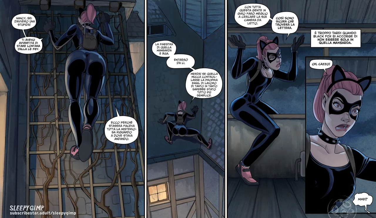 SleepyGimp Nancy Templeton - To Catch a Thief Per catturare una ladra Italian Hentai Fantasy - Image 4