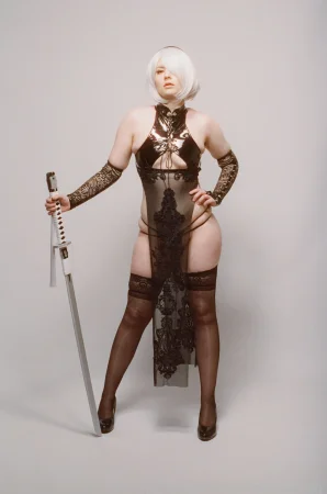 Slowpoke Cosplay - 2B - Page 8