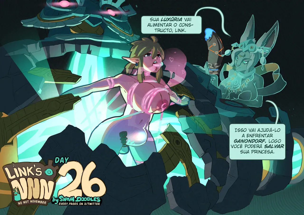 Snom Doodles Links No Nut November 2025 The Legend of Zelda Portuguese-BR - Image 27