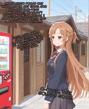 SnowBunnyWaifus Asuna has her first Offline meeting with her Bull. Patreon - Page 2