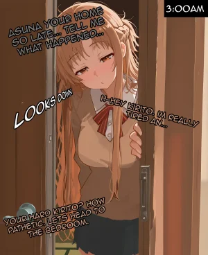 SnowBunnyWaifus Asuna has her first Offline meeting with her Bull. Patreon - Page 4