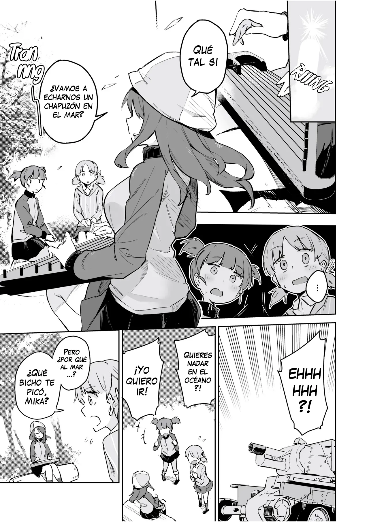 Soda Batake Muteki Soda GirlPan Rakugaki Bon GirlPan Sketchbook Girls und Panzer Spanish Erwin Pry - Image 16