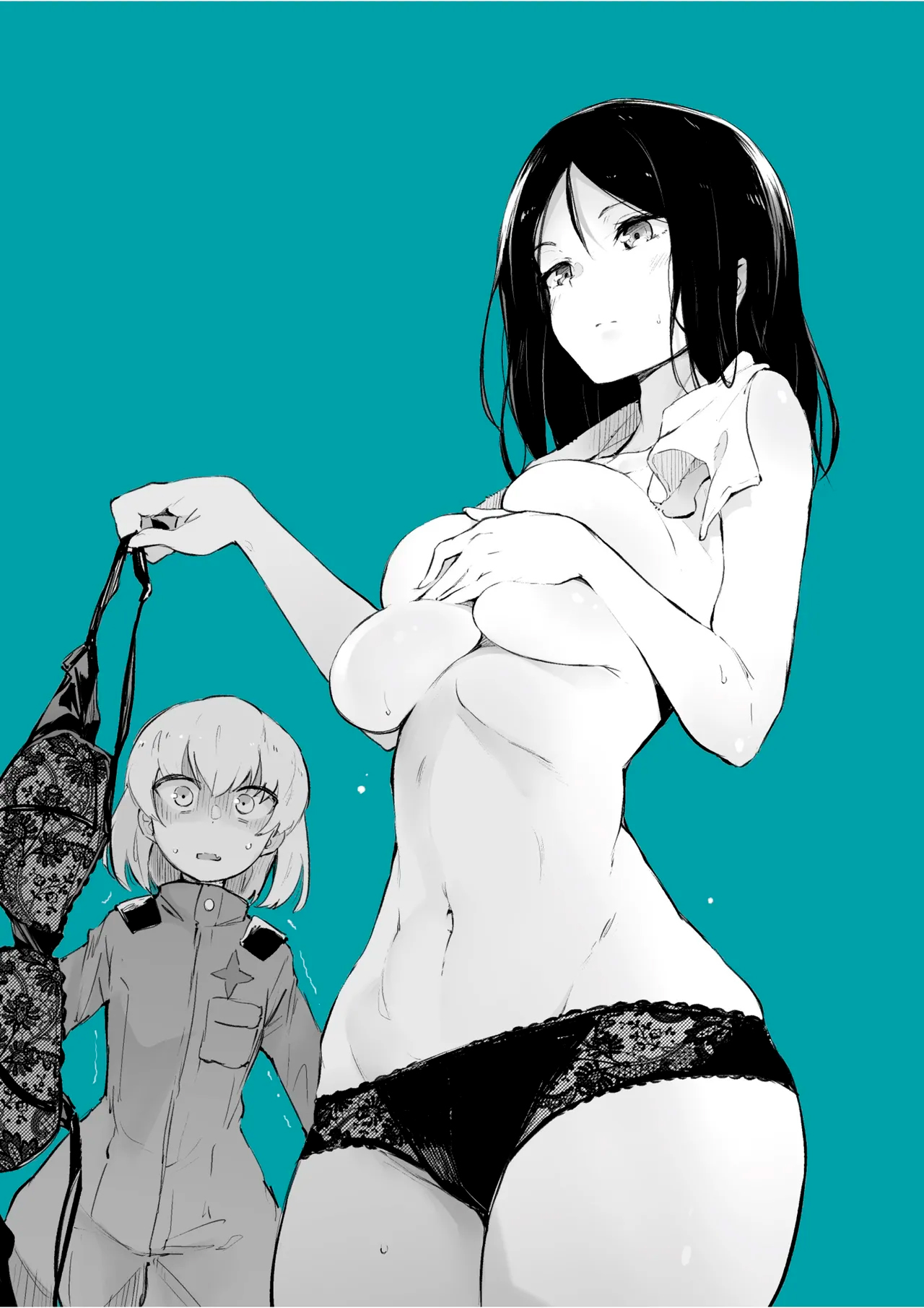 Soda Batake Muteki Soda GirlPan Rakugaki Bon GirlPan Sketchbook Girls und Panzer Spanish Erwin Pry - Image 6