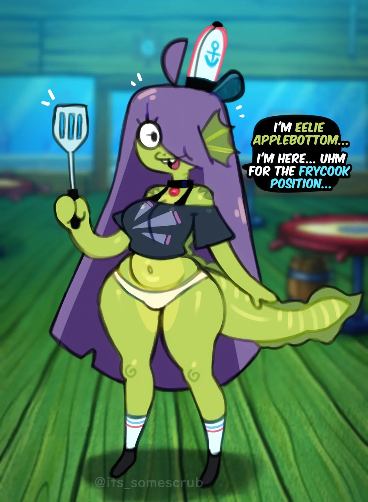 SomeScrub Eelie Applebottom - Image 1