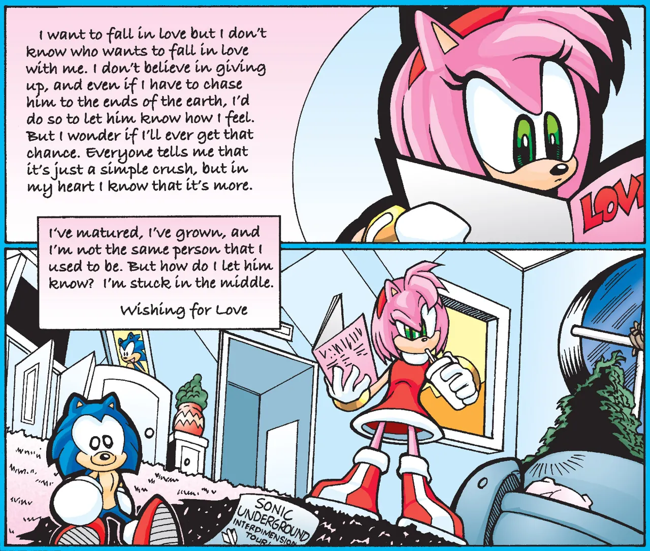 Sonic the Hedgehog IDW Archie Amy Rose Uncensored Panels - Image 10