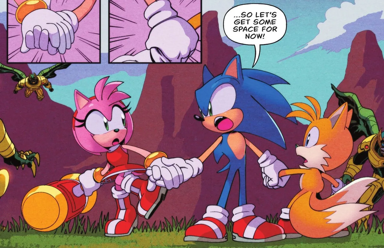 Sonic the Hedgehog IDW Archie Amy Rose Uncensored Panels - Image 12