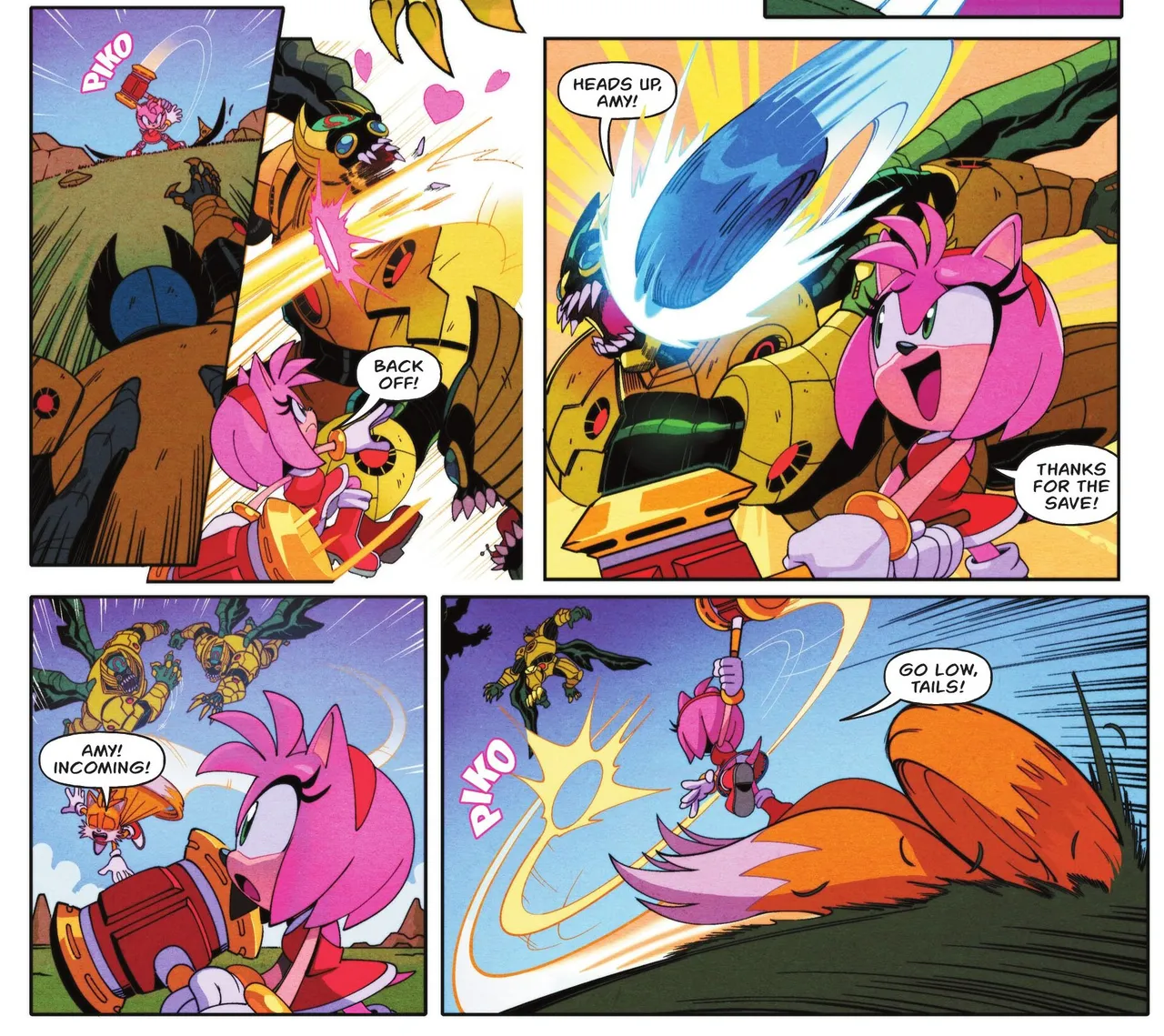 Sonic the Hedgehog IDW Archie Amy Rose Uncensored Panels - Image 13