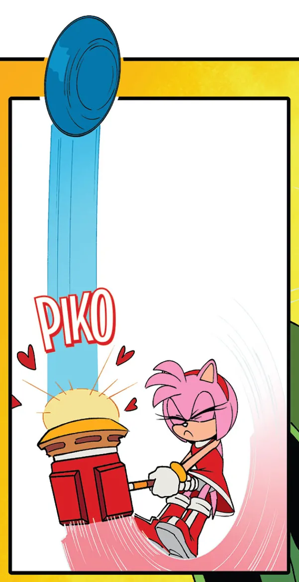 Sonic the Hedgehog IDW Archie Amy Rose Uncensored Panels - Image 17