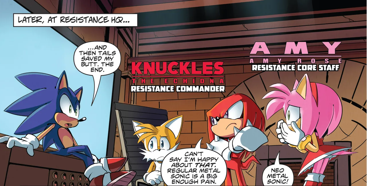 Sonic the Hedgehog IDW Archie Amy Rose Uncensored Panels - Image 23