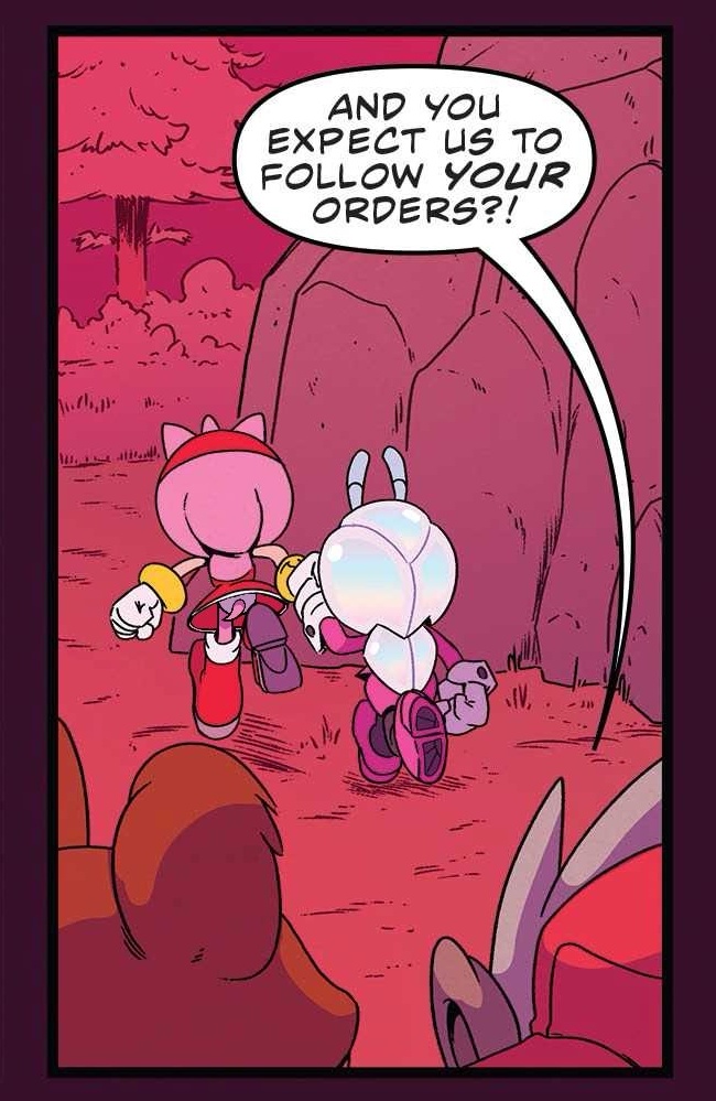Sonic the Hedgehog IDW Archie Amy Rose Uncensored Panels - Image 25