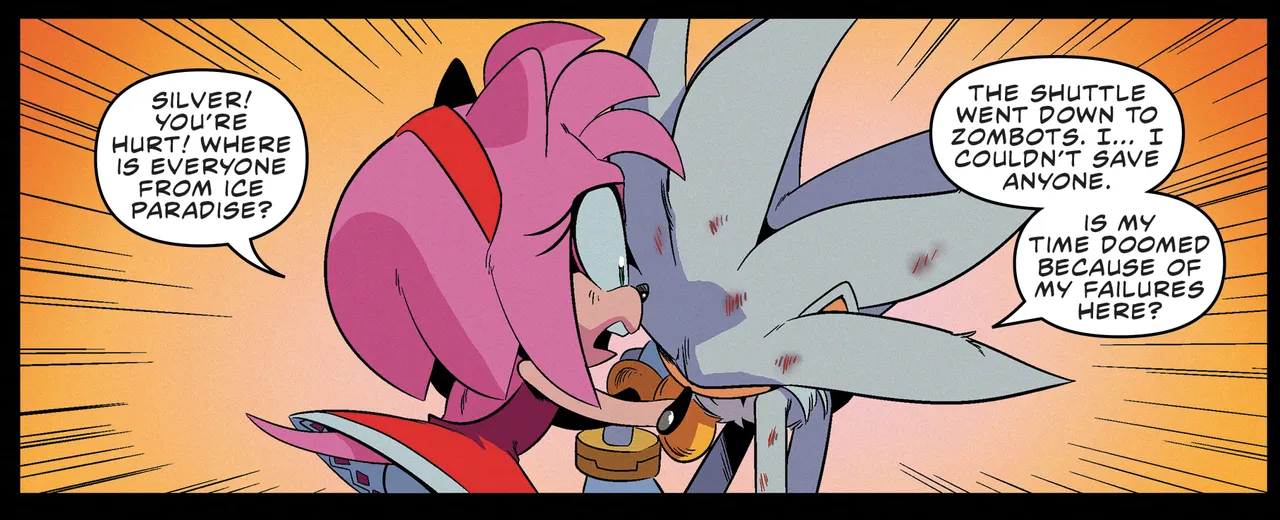 Sonic the Hedgehog IDW Archie Amy Rose Uncensored Panels - Image 31
