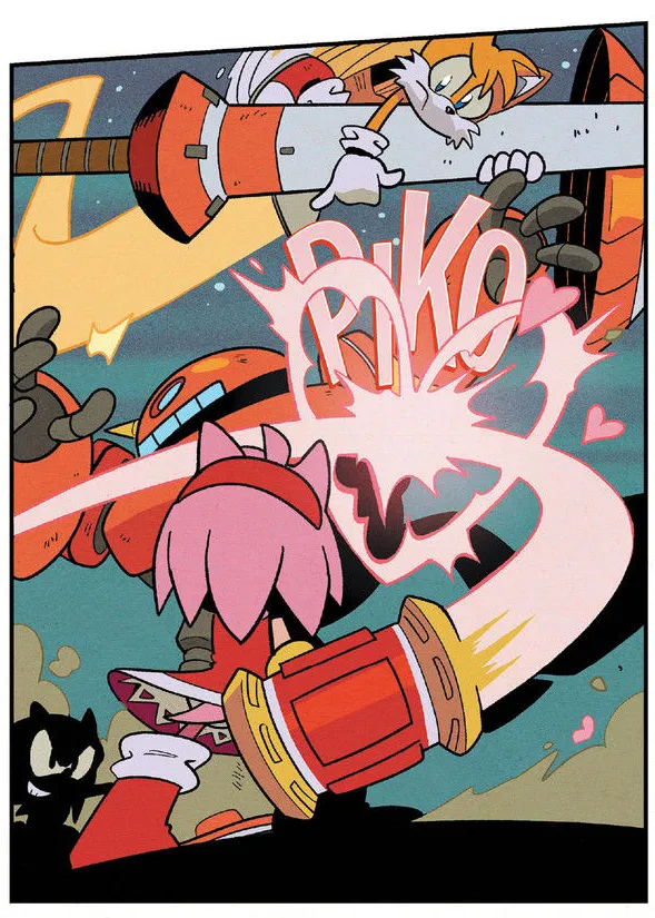 Sonic the Hedgehog IDW Archie Amy Rose Uncensored Panels - Image 32
