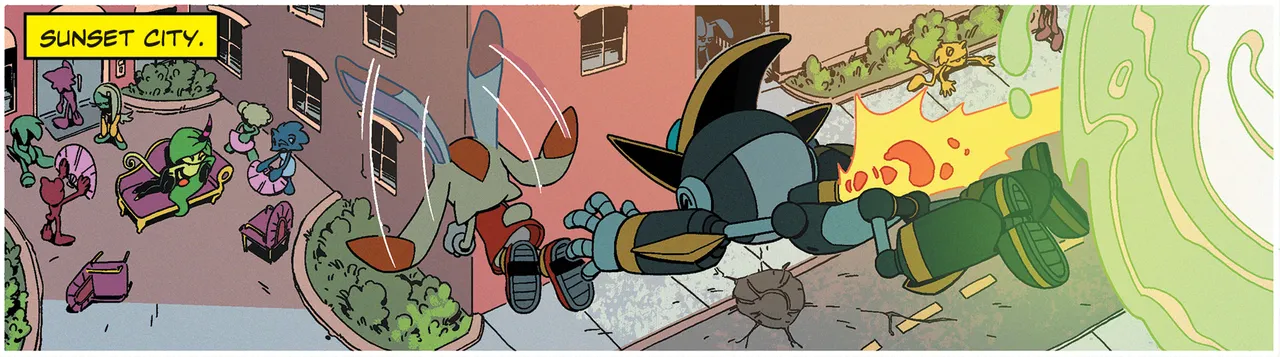 Sonic the Hedgehog IDW Archie Amy Rose Uncensored Panels - Image 39