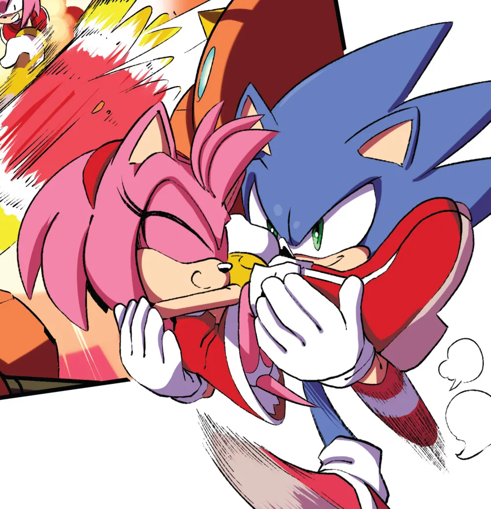 Sonic the Hedgehog IDW Archie Amy Rose Uncensored Panels - Image 44