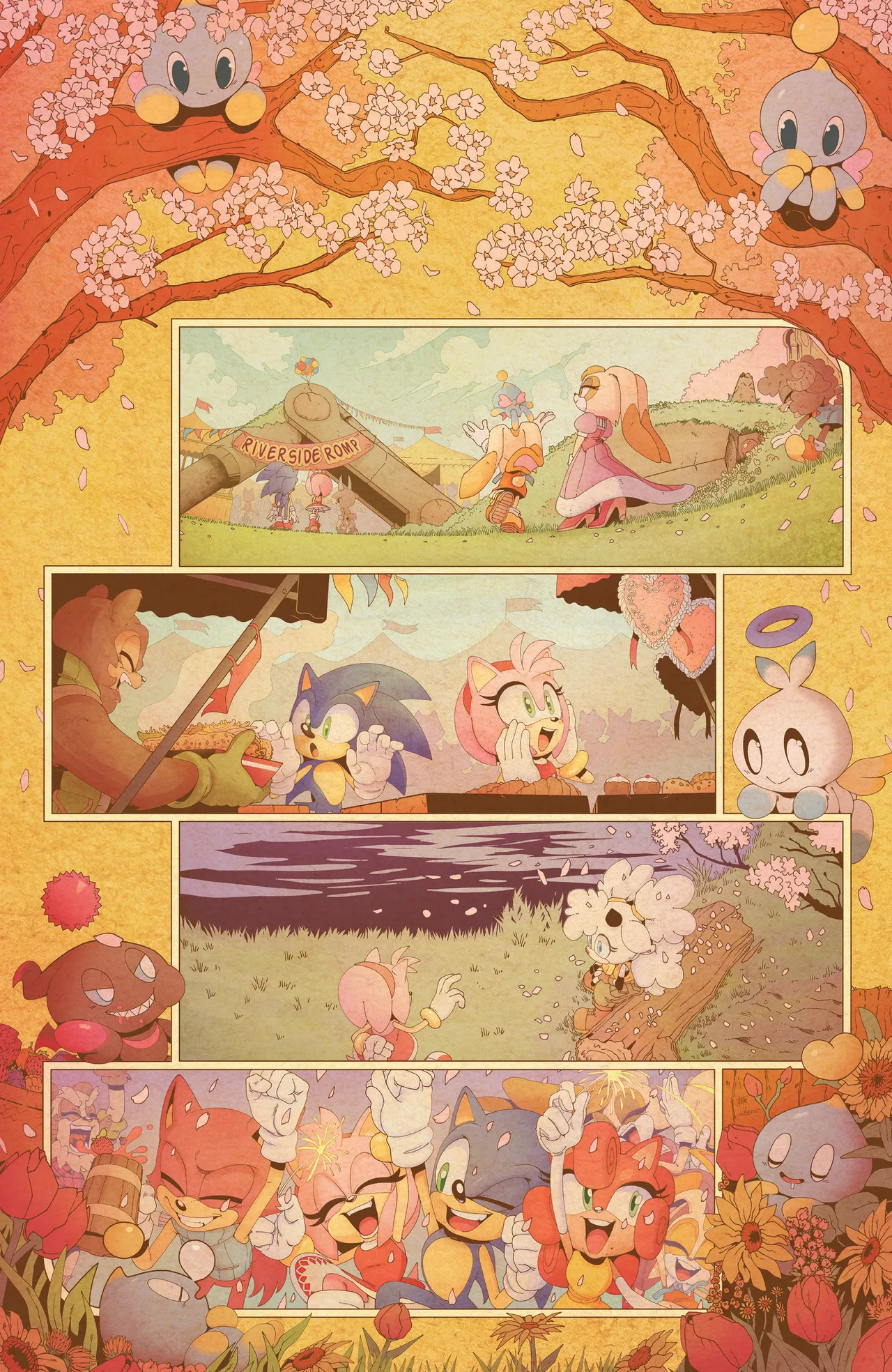 Sonic the Hedgehog IDW Archie Amy Rose Uncensored Panels - Image 49