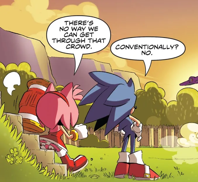 Sonic the Hedgehog IDW Archie Amy Rose Uncensored Panels - Image 52