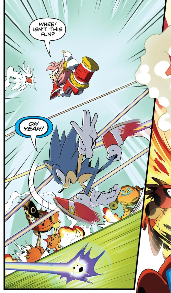 Sonic the Hedgehog IDW Archie Amy Rose Uncensored Panels - Image 53