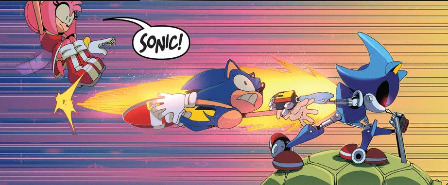 Sonic the Hedgehog IDW Archie Amy Rose Uncensored Panels - Image 54