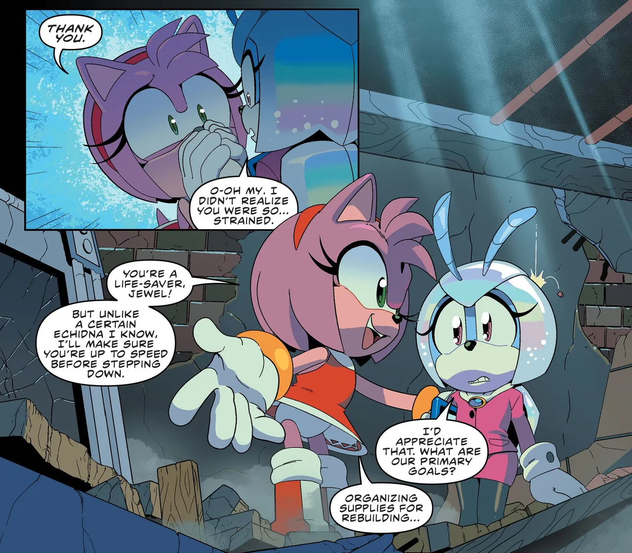 Sonic the Hedgehog IDW Archie Amy Rose Uncensored Panels - Image 56
