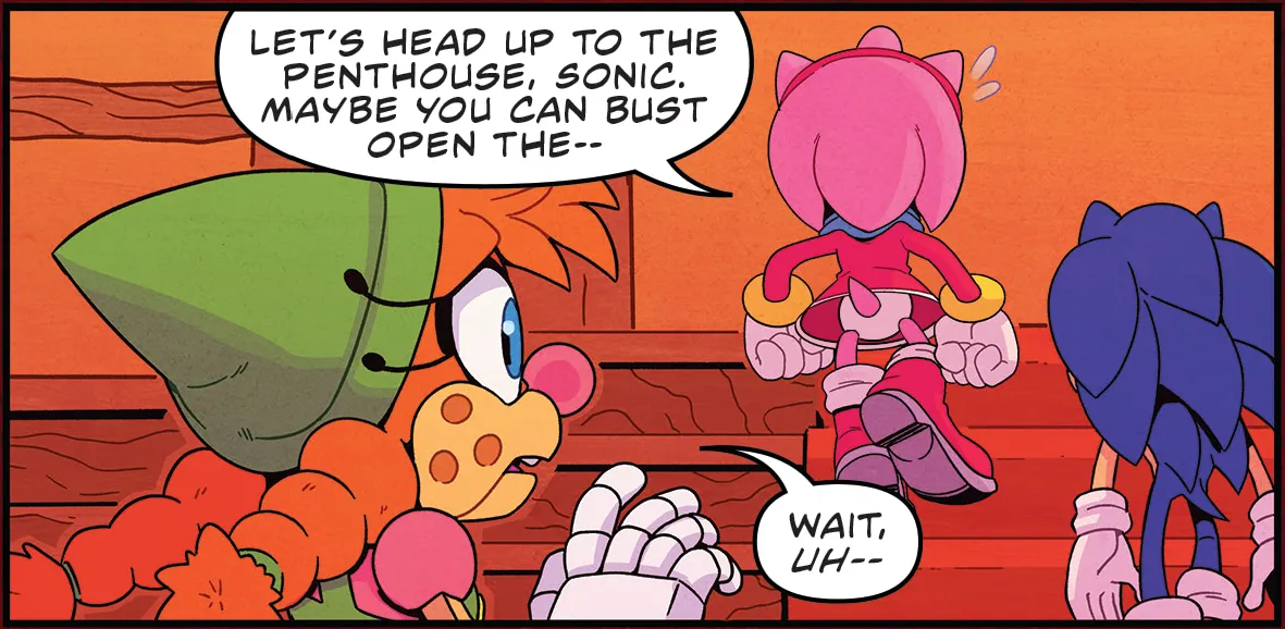 Sonic the Hedgehog IDW Archie Amy Rose Uncensored Panels - Image 59