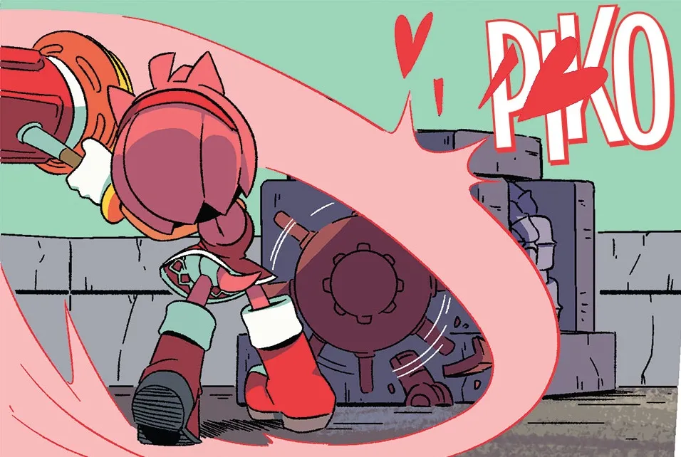 Sonic the Hedgehog IDW Archie Amy Rose Uncensored Panels - Image 62
