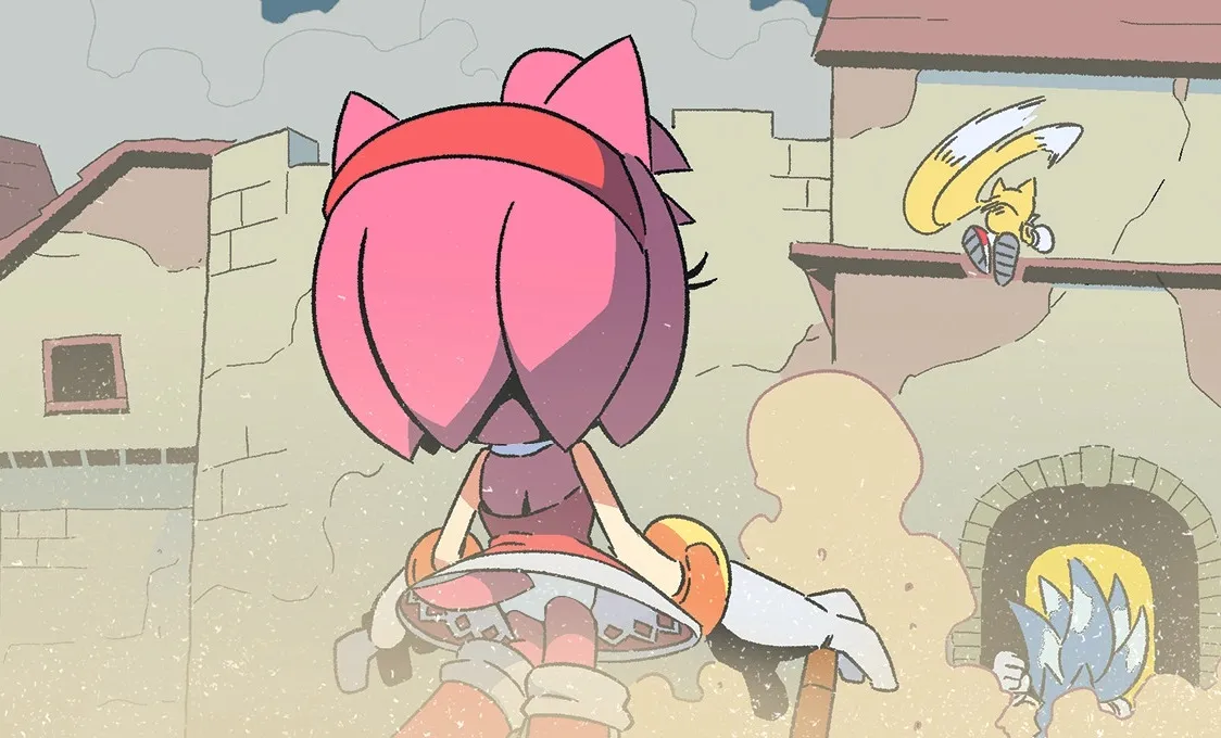 Sonic the Hedgehog IDW Archie Amy Rose Uncensored Panels - Image 64