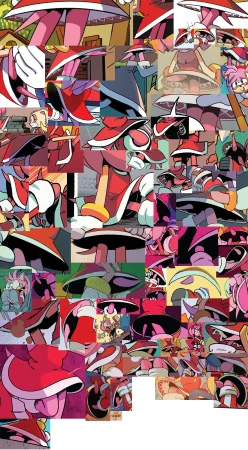 Sonic the Hedgehog IDW Archie Amy Rose Uncensored Panels Thumbnail