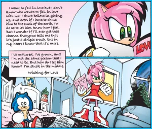 Sonic the Hedgehog IDW Archie Amy Rose Uncensored Panels - Page 10