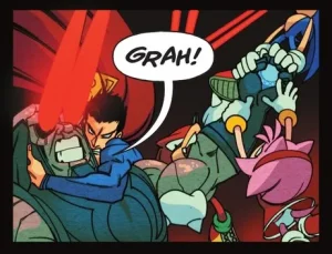 Sonic the Hedgehog IDW Archie Amy Rose Uncensored Panels - Page 11