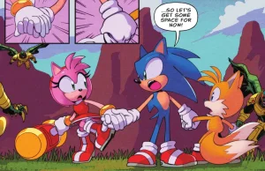 Sonic the Hedgehog IDW Archie Amy Rose Uncensored Panels - Page 12