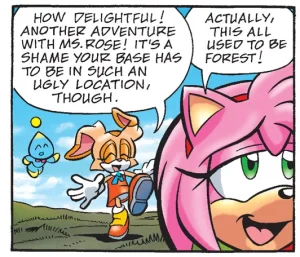 Sonic the Hedgehog IDW Archie Amy Rose Uncensored Panels - Page 16